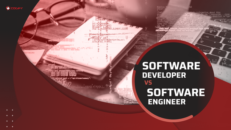 title banner for software developer vs software engineer 