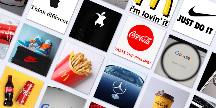 worlds top brands - apple, coca cola, mcdonalds, mercedes benz, google